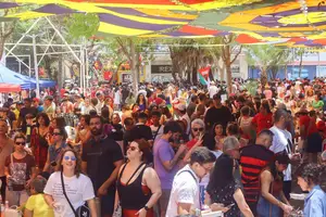 Feira na Praça Pedro II (Foto: Reprodução)