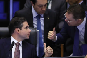Hugo Motta e líder do PL (Foto: Reprodução)