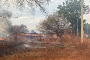 Incêndio florestal Aroazes (Foto: Reprodução)