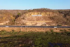 Letreiro CRISTINO CASTRO (Foto: Prefeitura de Cristino Castro)