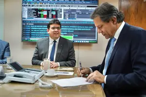 Rafael Fonteles e Haddad (Foto: Reprodução)