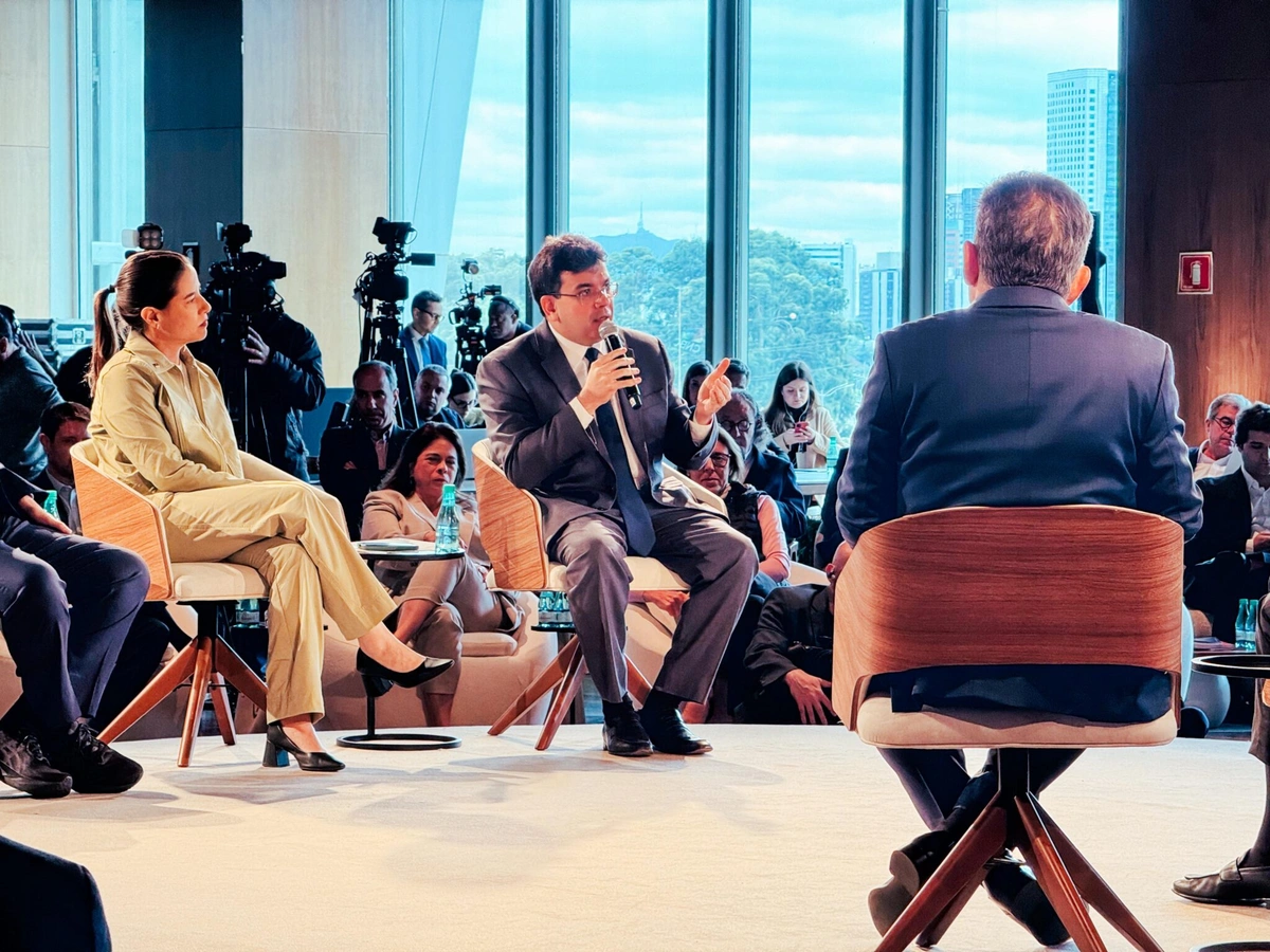 Rafael Fonteles, marcou presença na 18ª edição do Encontro de Líderes, promovido pela Comunitas, em São Paulo