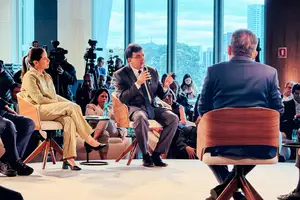 Rafael Fonteles, marcou presença na 18ª edição do Encontro de Líderes, promovido pela Comunitas, em São Paulo (Foto: Juliana Oliveira)