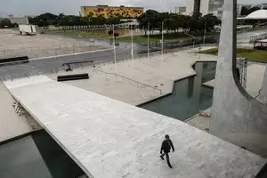 Rampa do Palácio do Planalto, em 2023 (Foto: Reprodução | Gabriela Biló/Folhapress)