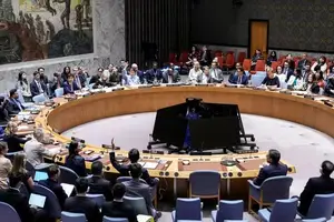 Votação do Conselho de Segurança da ONU sobre possível adiamento de reimposição de sanções ao Irã (Foto: Reprodução | REUTERS / Eduardo Munoz)