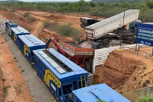 Após testes partindo do Piauí, Transnordestina planeja novas operações com grãos e minérios (Foto: Yasmim Fonseca)