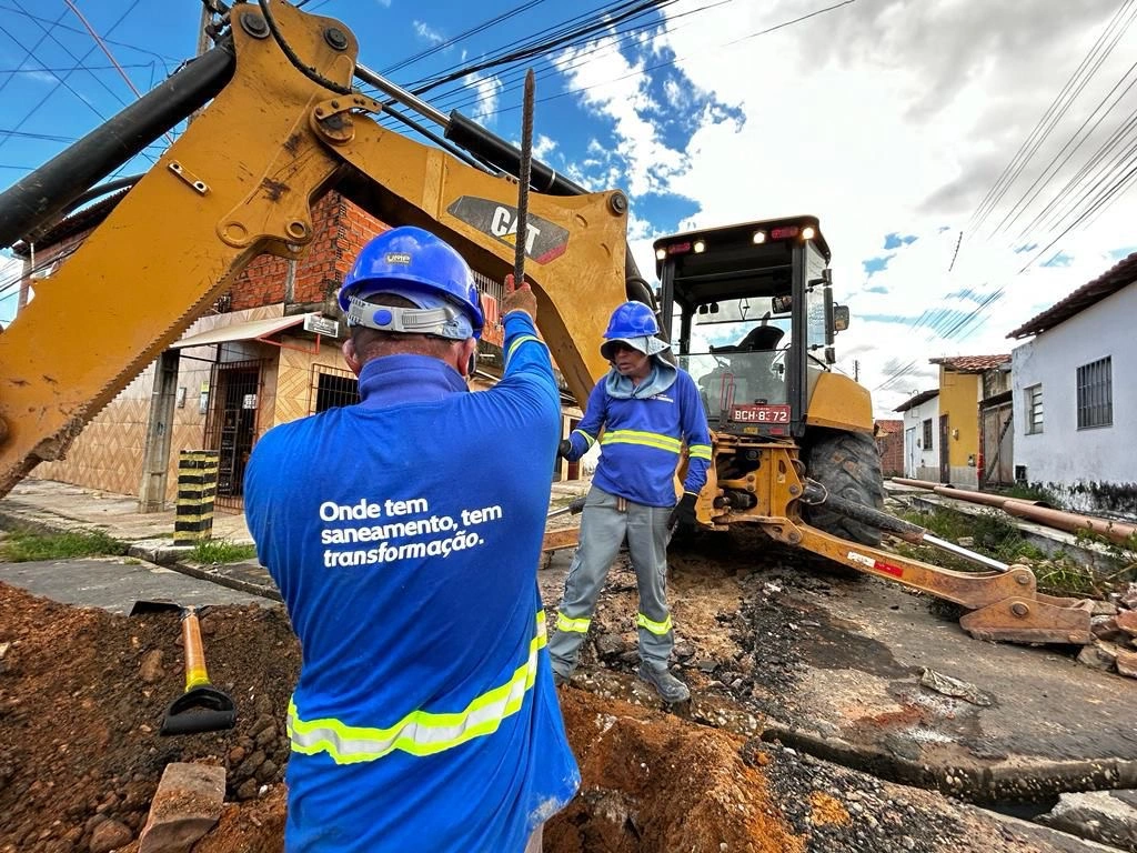 Com investimentos de R$ 112 milhões, Águas de Teresina dá continuidade na expansão do esgotamento sanitário em janeiro de 2026