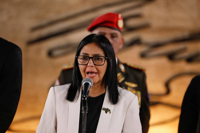 Delcy Rodriguez, presidente interina da Venezuela