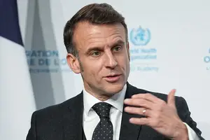 Emmanuel Macron, presidente da França (Foto: Reprodução | Laurent Cipriani/EFE/EPA/Pool)
