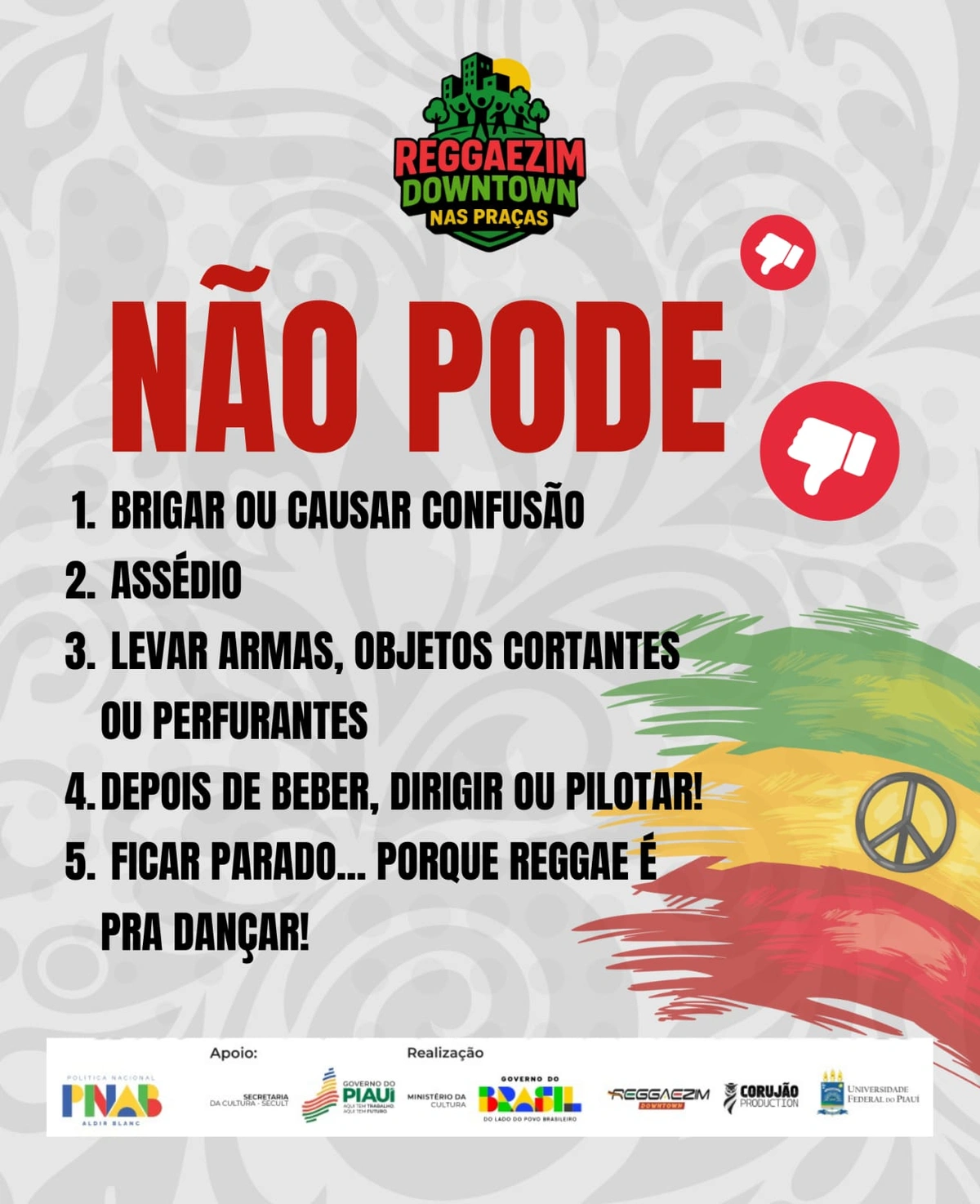 Evento acontece neste sábado (7), no Espaço Osório Júnior, com atrações musicais e feirinha criativa