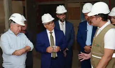 Governador em exercício acompanha obras no Hospital Regional de São Raimundo Nonato