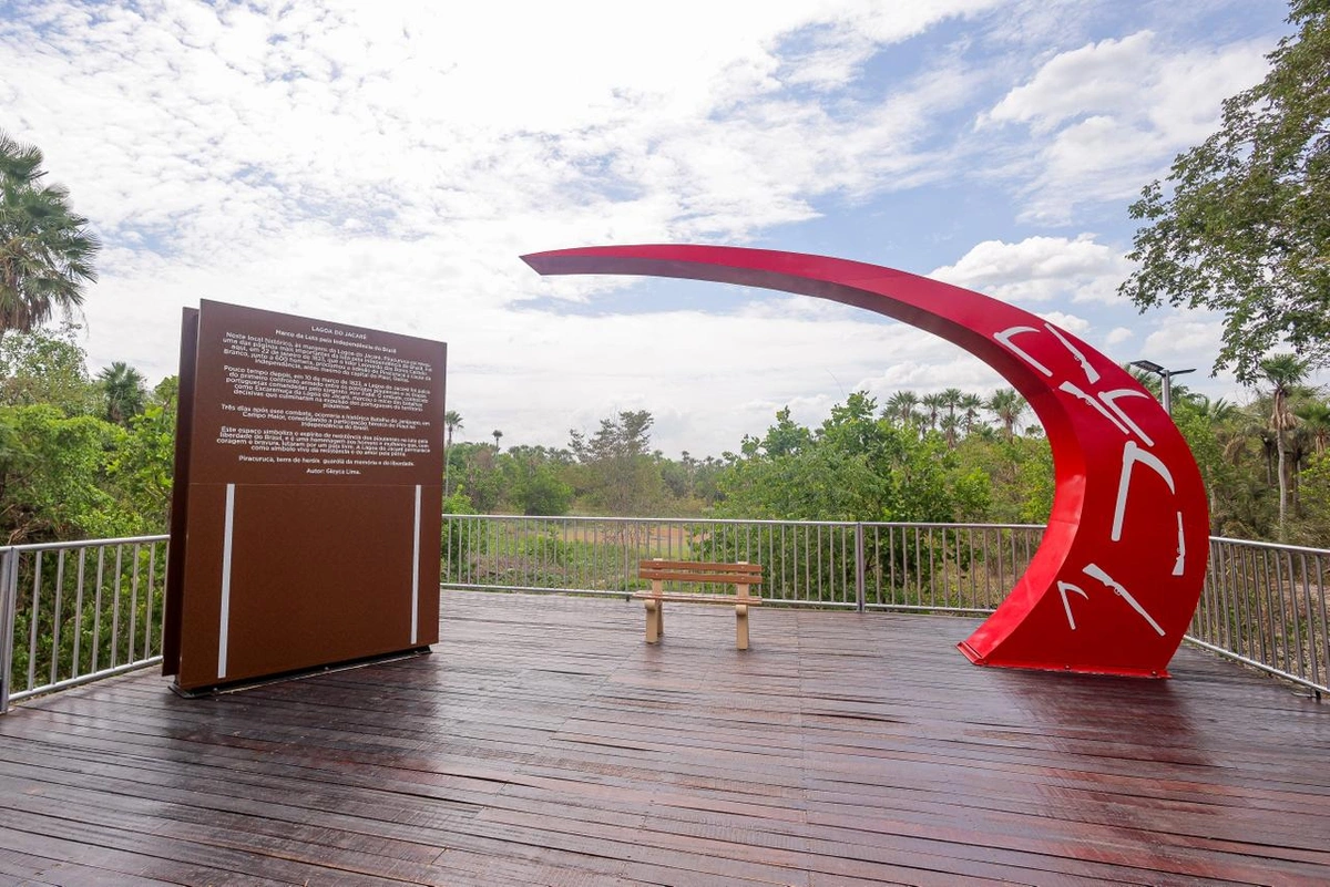Inauguração do Monumento Lagoa do Jacaré