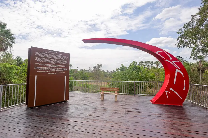 Inauguração do Monumento Lagoa do Jacaré