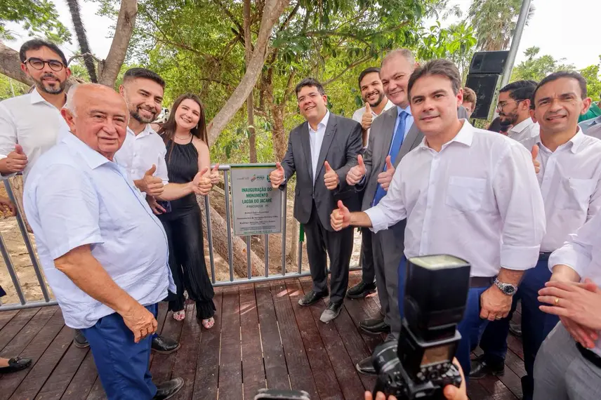 Inauguração do Monumento Lagoa do Jacaré
