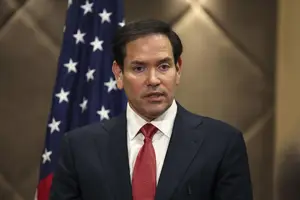 Marco Rubio, secretário de Estado dos Estados Unidos (Foto: Reprodução | Umit Bektas / POOL / AFP)