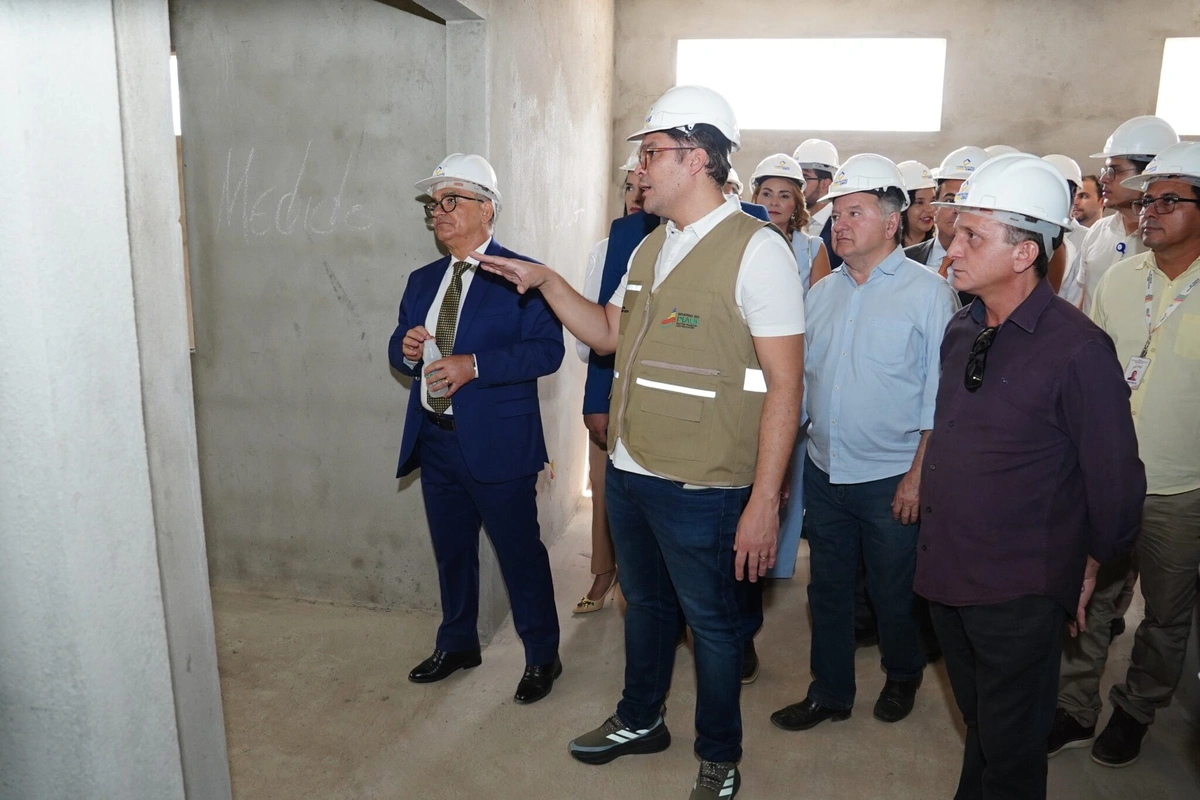 O governador em exercício, desembargador Aderson Nogueira, visitou, nesta segunda-feira (12), em São Raimundo Nonato