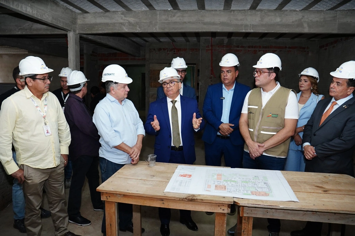 O governador em exercício, desembargador Aderson Nogueira, visitou, nesta segunda-feira (12), em São Raimundo Nonato