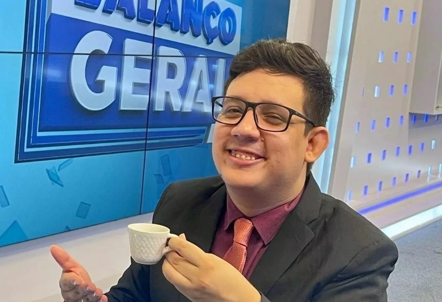 O jornalista Erlan Bastos, de 32 anos,