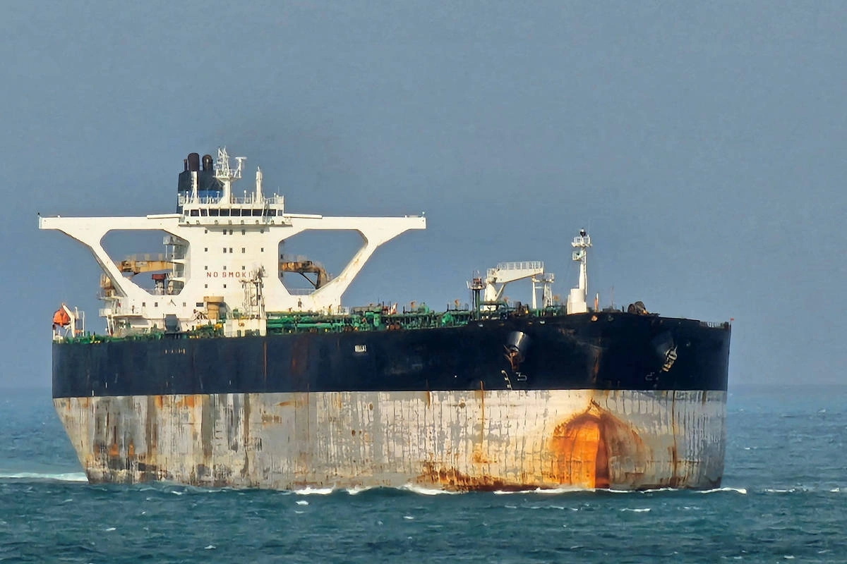 O petroleiro Bella-1, renomeado Marinera sob bandeira russa, que foi abordado pelos EUA