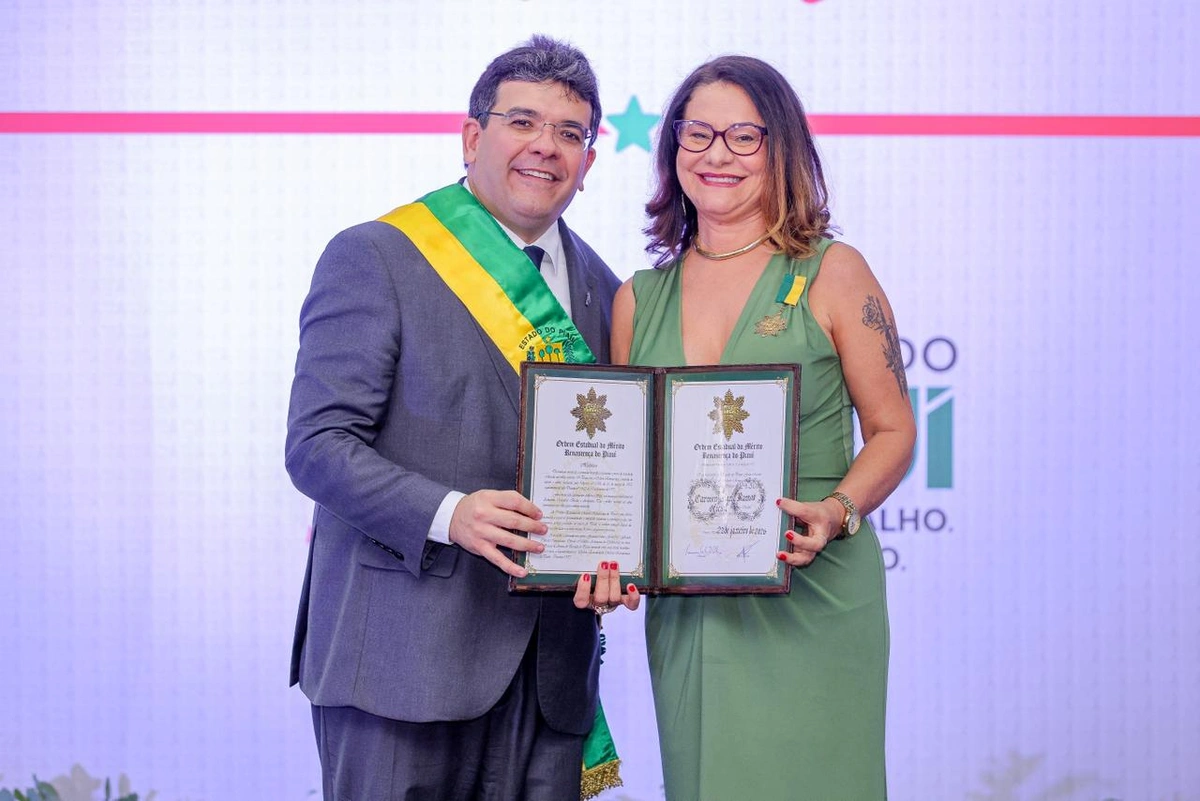 Rafael Fonteles e Carmen Ramos