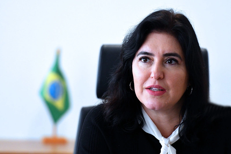 Simone Tebet, ministra do Planejamento e Orçamento