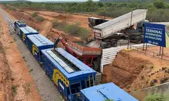 Transnordestina realiza segundo teste e transporta 946 toneladas de sorgo ao Ceará