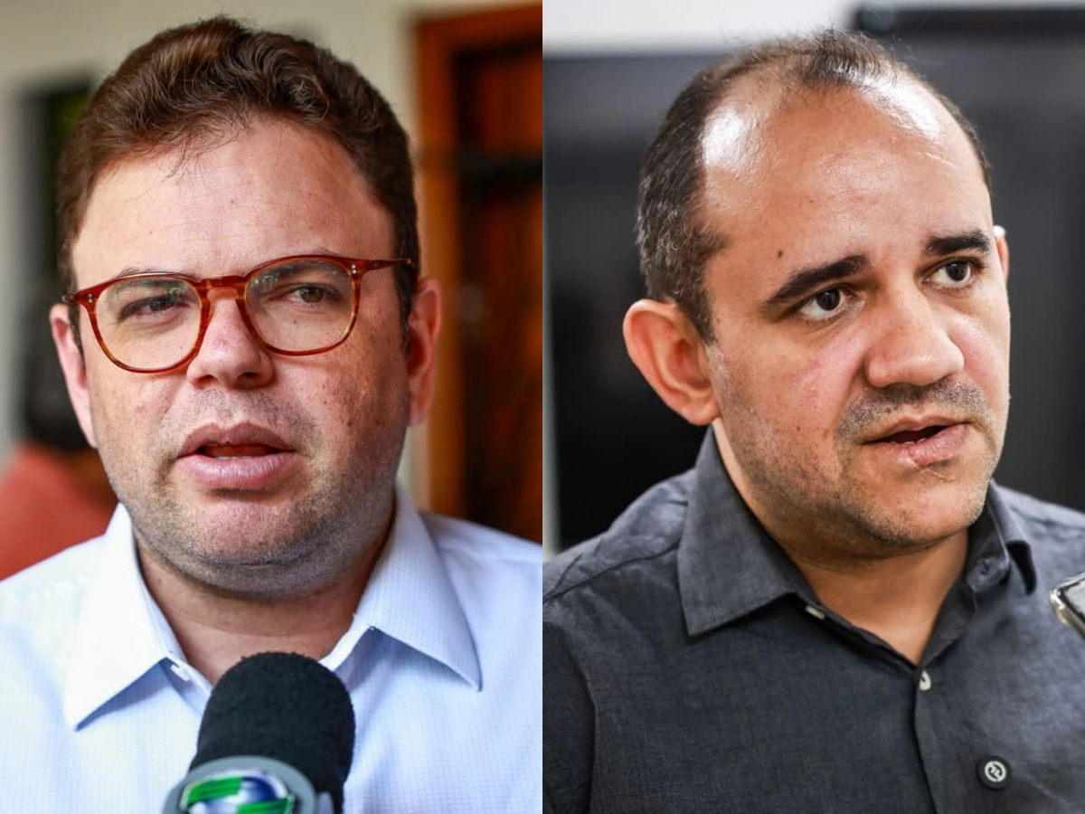 Vereador Aluísio Sampaio (PP) e Isaac Samuel Meneses