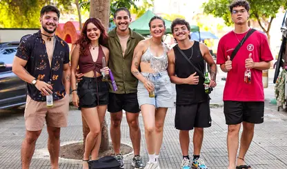 Bloco das Stouradas leva alegria e ocupa a Praça Pedro II no Carnaval