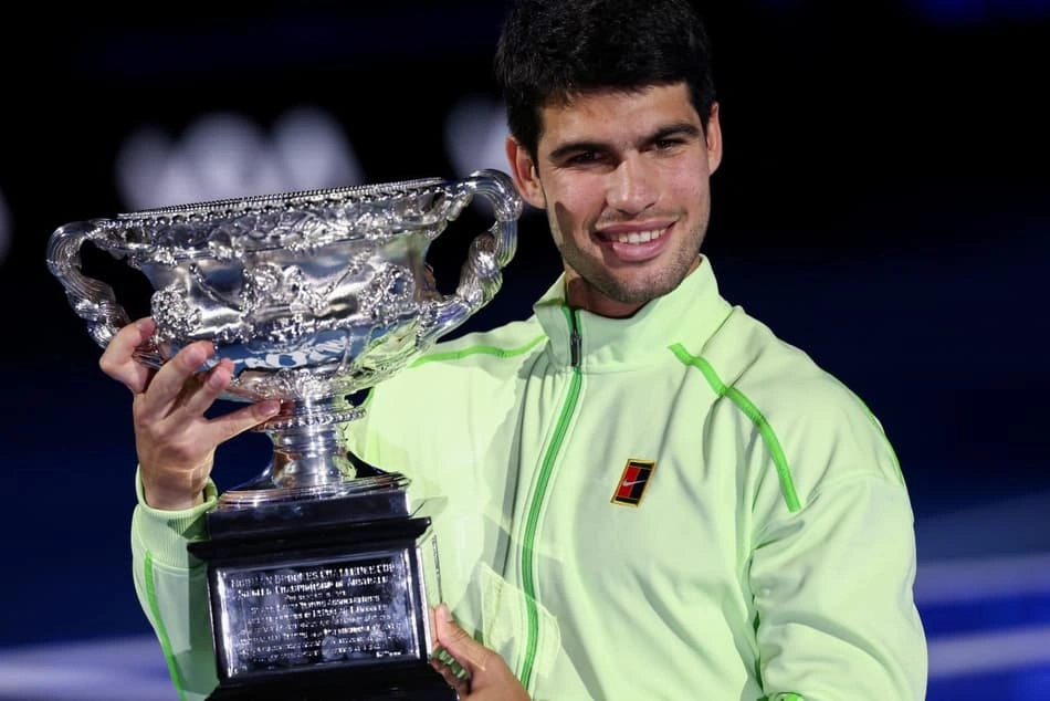 Carlos Alcaraz campeão do Australian Open pela primeira vez