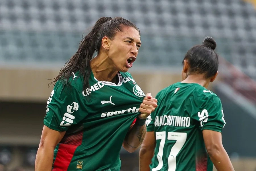 Comemoração palmeirense