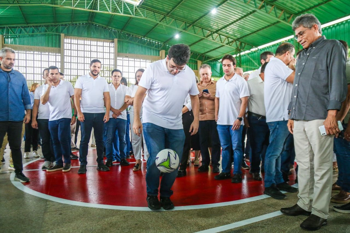 Comitiva no Ceti Domingos Alves da Costa