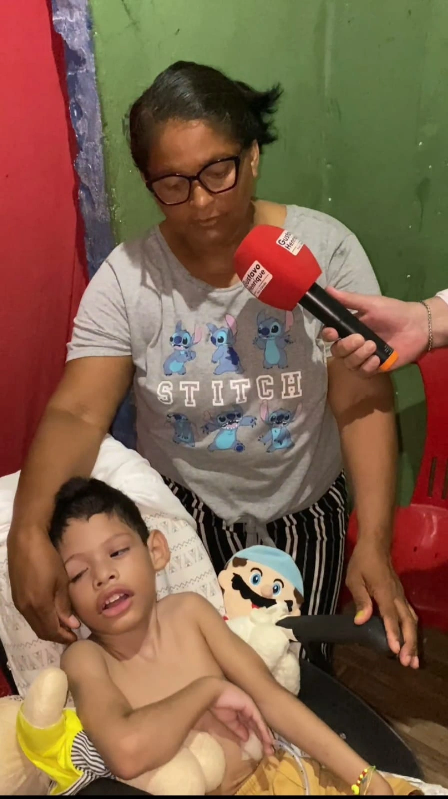 Dona Navegantes recebe a equipe do Gustavo pela Cidade