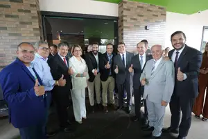 Em Brasília, Rafael Fonteles apoia prefeitos e defende mais recursos para os municípios (Foto: Renato Braga)