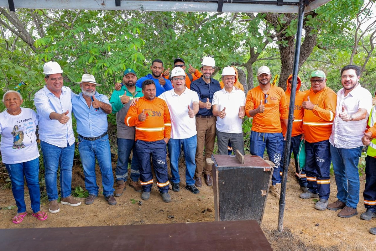 Governador visita obras da BR-316, entrega 5 mil mudas e autoriza novos investimentos em Monsenhor Gil