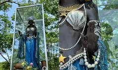 Estátua de Iemanjá é depredada em Teresina e ato gera repúdio por intolerância religiosa