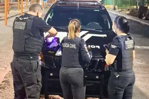 Mulheres são presas suspeitas de tráfico de drogas no Centro de Teresina (Foto: SSP-PI)