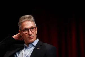 O governador de Minas Gerais, Romeu Zema (Novo), durante evento em São Paulo (Foto: Zanone Fraissat - 23.jul.23/Folhapress)