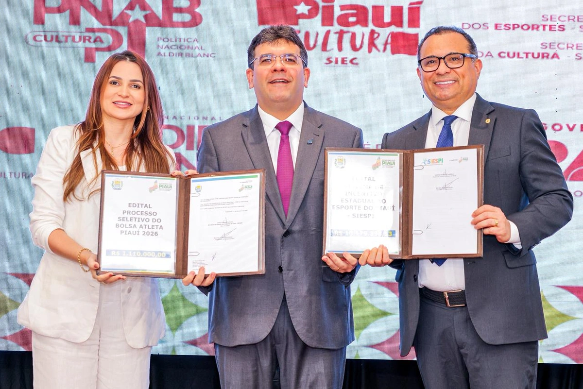 O governador Rafael Fonteles, lançou, nesta quarta-feira (11), no Palácio de Karnak, o edital 2026 do Sistema de Incentivo Estadual ao Esporte do Piauí (Siespi) e do Bolsa Atleta.