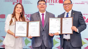 O governador Rafael Fonteles, lançou, nesta quarta-feira (11), no Palácio de Karnak, o edital 2026 do Sistema de Incentivo Estadual ao Esporte do Piauí (Siespi) e do Bolsa Atleta. (Foto: Redação Secom)