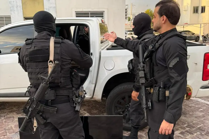 Operação prende suspeitos de agiotagem no PI, MA e CE e bloqueia R$ 1 milhão