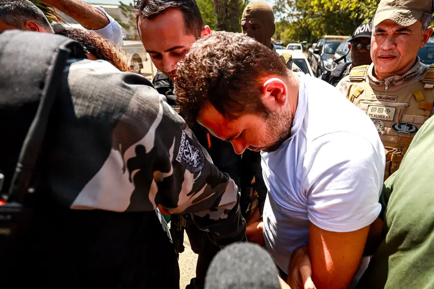 Prisão de Francisco Fernando de Castro em flagrante