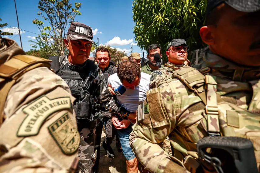 Prisão de Francisco Fernando de Castro em flagrante