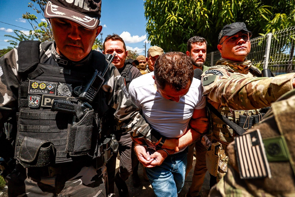 Prisão de Francisco Fernando de Castro em flagrante