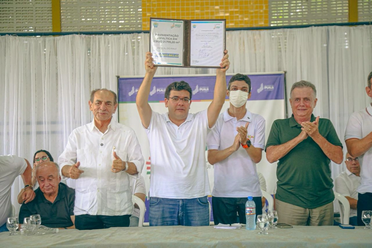 Rafael Fonteles anuncia R$ 4 milhões em obras para Angical do Piauí