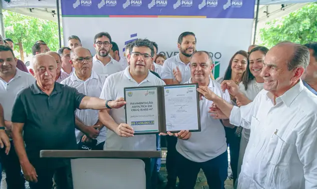 Rafael Fonteles leva asfalto, mudas e mais investimentos a Jardim do Mulato