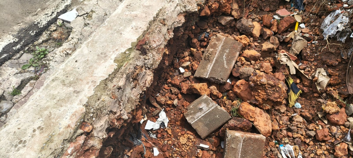 Rua Reginaldo Evangelista na região sudeste de Teresina