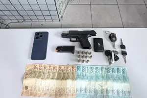 Suspeitos de assalto que fez família refém em chácara na zona rural de Teresina são presos em Altos ( BEPI ) (Foto: SSP-PI)