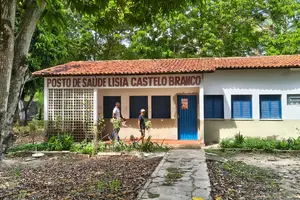 UBS Lísia Lobão Castelo Branco abandonada pela gestão Sílvio Mendes (Foto: Revista40graus)