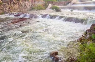 Barragem de São João Do Piauí Jenipapo (Foto: Júnior Lopes)