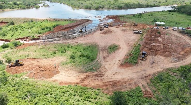 Barragem do Campestre em Coronel José Dias